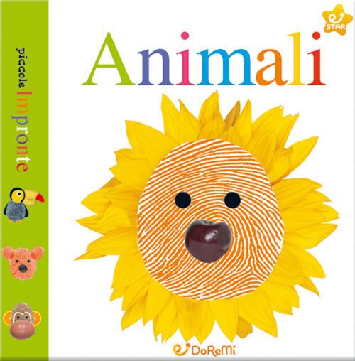 Animali. Piccole impronte. Ediz. a colori - copertina