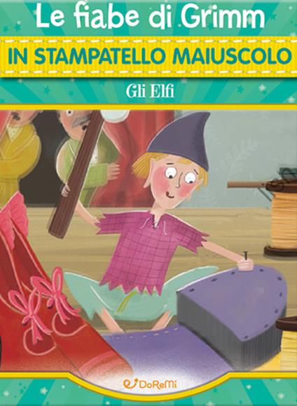 Raperonzolo. Le fiabe di Grimm in stampatello maiuscolo. Fiabe in stampatello. Ediz. a colori - copertina