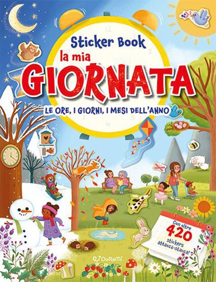 La mia giornata. Sticker book. Ediz. a colori - Libro - Doremì Junior 