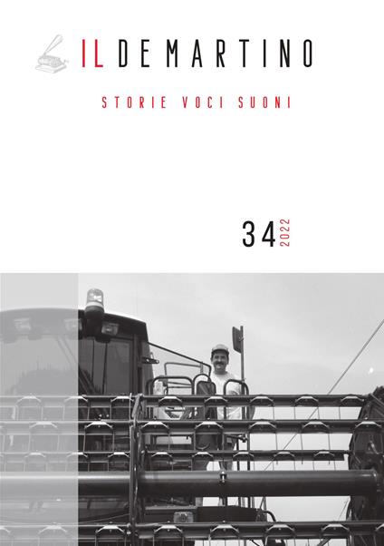 Il De Martino. Storie voci suoni (2022). Vol. 34 - copertina
