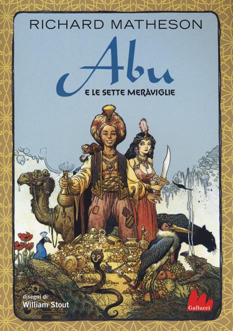 Abu e le sette meraviglie - Richard Matheson - copertina