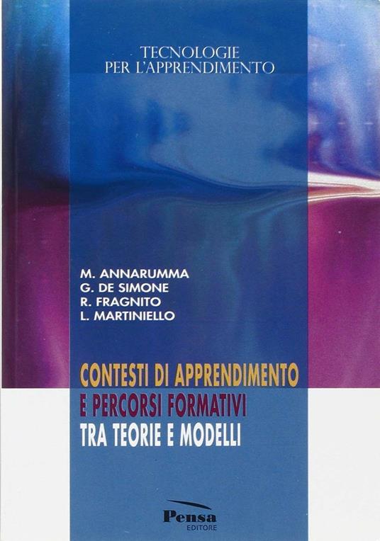 Contesti di apprendimento e percorsi formativi tra teorie e modelli - copertina