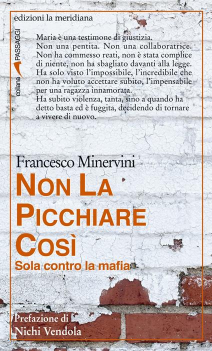 Non la picchiare così. Sola contro la mafia - Francesco Minervini - ebook