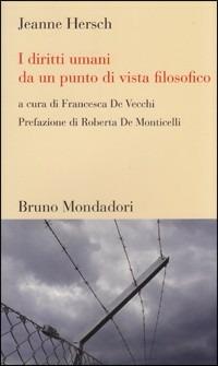 I diritti umani da un punto di vista filosofico - Jeanne Hersch - copertina