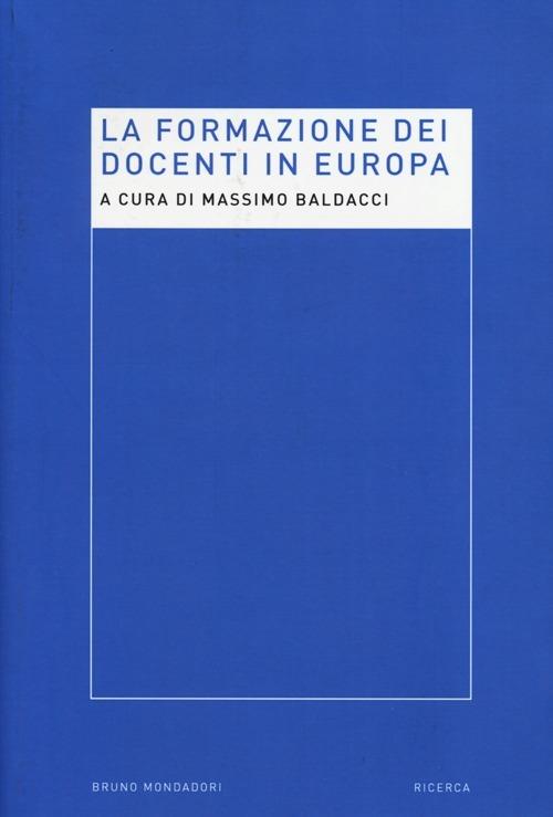 La formazione dei docenti in Europa - copertina