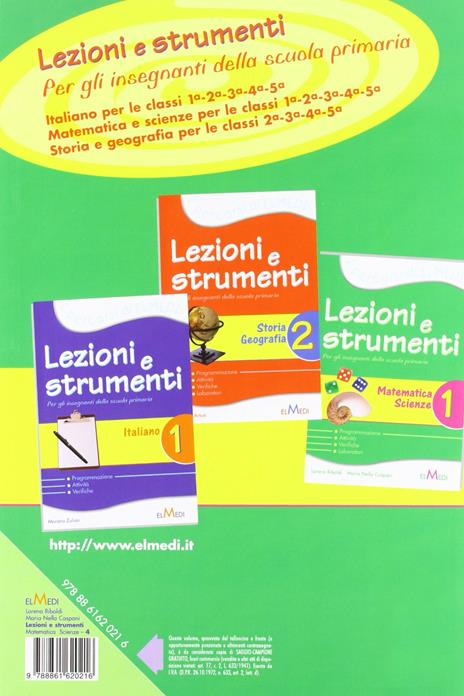 Lezioni e strumenti. Matematica, scienze. Per la 4ª classe elementare - 2