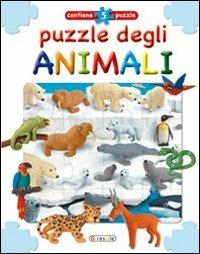 Puzzle degli animali. Ediz. illustrata - copertina