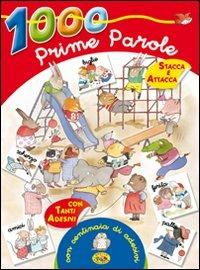 1000 prime parole. Con adesivi - copertina