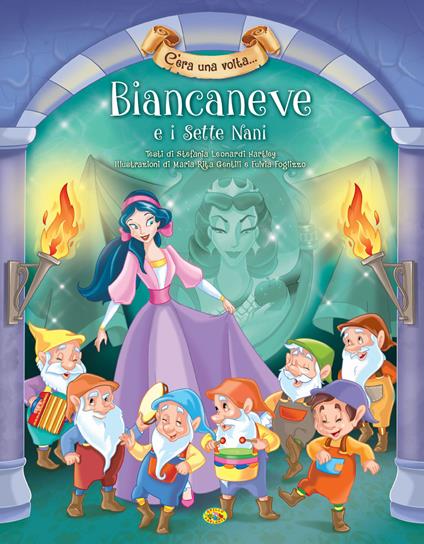 Biancaneve e i sette nani. Ediz. illustrata - Stefania Leonardi Hartley - copertina