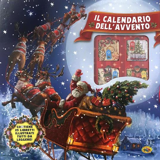 Il calendario dell'Avvento. 25 libretti illustrati tutti da leggere! - copertina