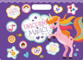 Unicorni magici. Libro da colorare. Ediz. illustrata. Con gadget - Libro -  Emme Edizioni - A pagine aperte