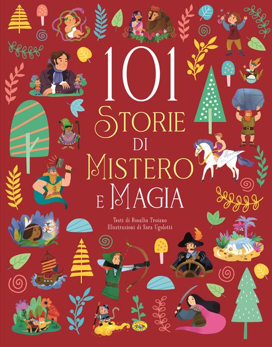 101 storie di mistero e magia. Ediz. illustrata - copertina