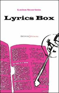 Lyrics box - Luisa Scarlata - copertina