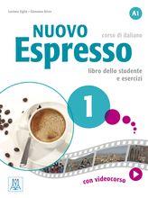 Nuovo espresso. Libro studente e libro esercizi. Con e-book. Vol. 1 - Luciana Ziglio,Giovanna Rizzo - copertina