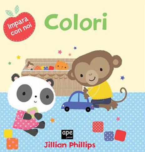 Colori. Impara con noi. Ediz. illustrata - Jillian Phillips - copertina