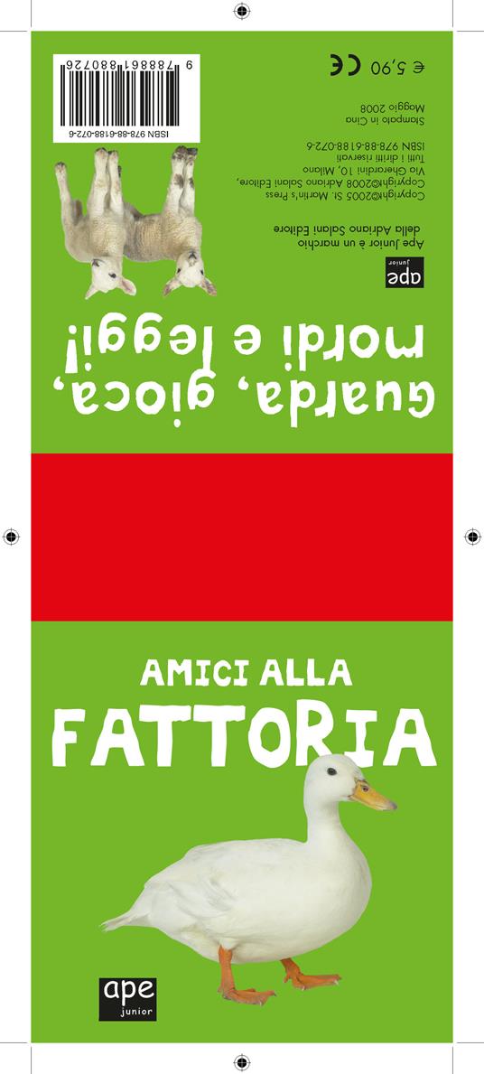 Gli amici della fattoria. Libro sonoro. Ediz. illustrata - copertina