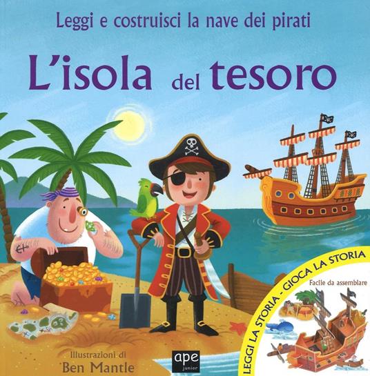 L' isola del tesoro. Ediz. illustrata. Con gadget - Karen L. King - copertina