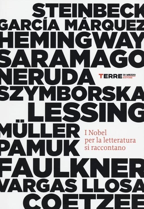 I Nobel per la letteratura si raccontano - copertina