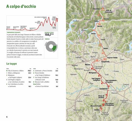 Il cammino di san Colombano. 330 chilometri a piedi dalla Svizzera a Bobbio - Caterina Barbuscia,Valeria Beretta - 2