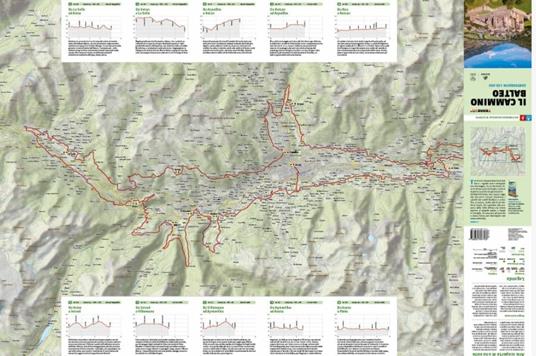 Il cammino balteo. Cartografia 1:50.000 - Roberta Ferraris - 2