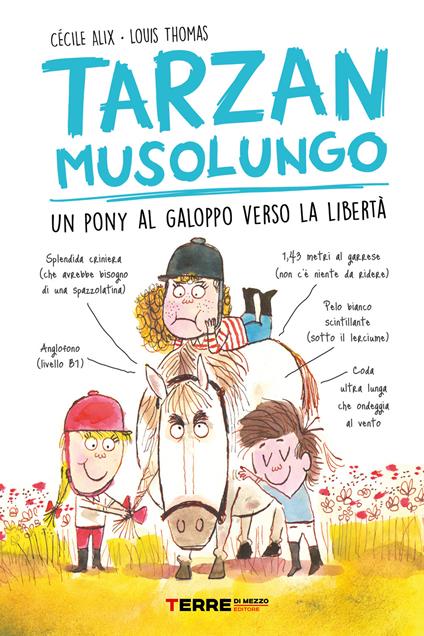 Tarzan musolungo. Un pony al galoppo verso la libertà - Cécile Alix,Louis Thomas,Eleonora Armaroli - ebook