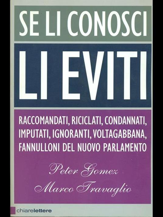 Se li conosci li eviti - Peter Gomez,Marco Travaglio - 3