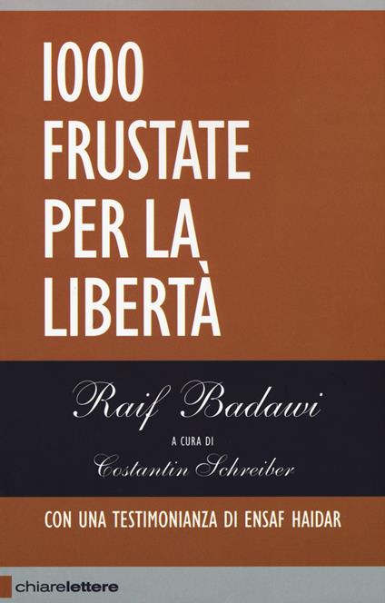 1000 frustate per la libertà - Raif Badawi - copertina