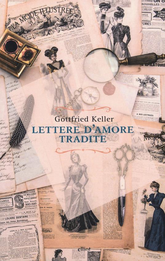 Lettere d'amore tradite - Gottfried Keller - copertina