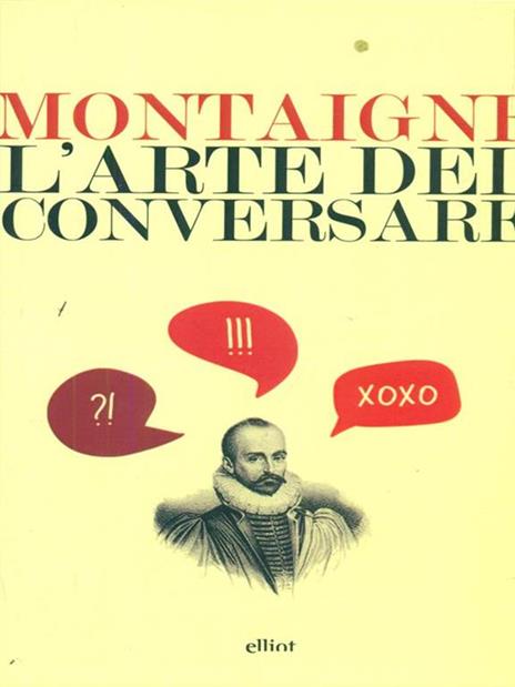 L'arte del conversare - Michel de Montaigne - copertina