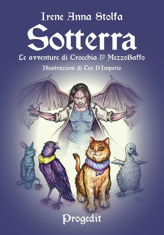 Sotterra. Le avventure di Crocchia & MezzoBaffo - Irene Anna Stolfa - copertina