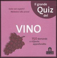 Il grande quiz del vino. Carte - copertina