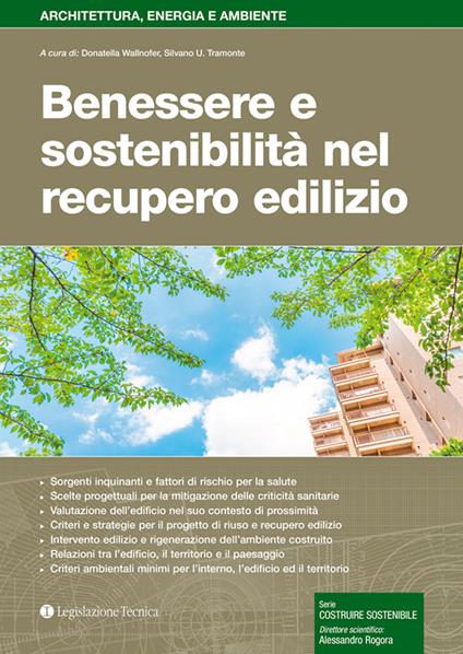 Benessere e sostenibilità nel recupero edilizio - copertina