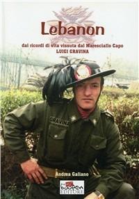 Lebanon - Andrea Galiano - copertina
