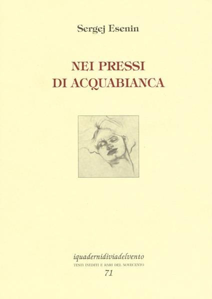 Nei pressi di Acquabianca - Sergej Esenin - copertina