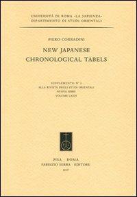 New Japanese Chronological Tabels. Ediz. illustrata - Piero Corradini - copertina