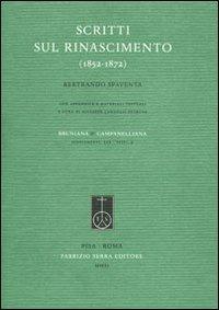 Scritti sul Rinascimento (1852-1872) - Bertrando Spaventa - copertina