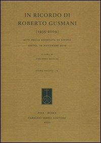 In ricordo di Roberto Gusmani (1935-2009). Atti della Giornata di studio (Udine, 19 novembre 2010) - copertina