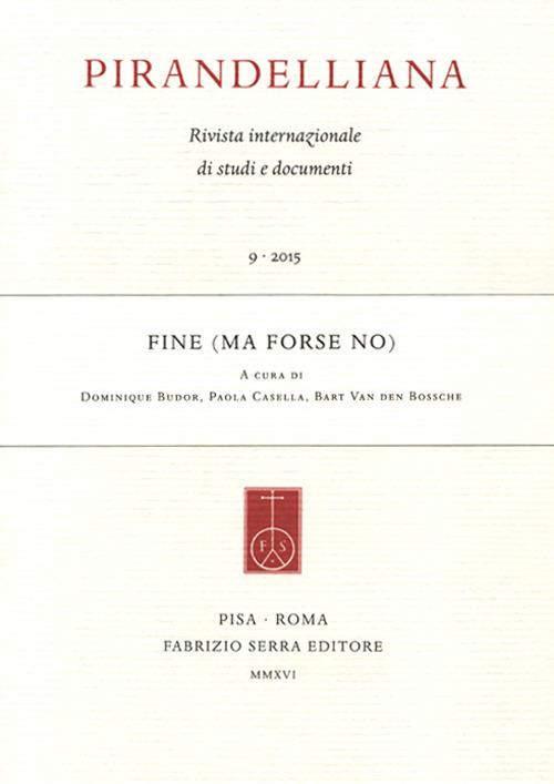 Fine (ma forse no) - copertina