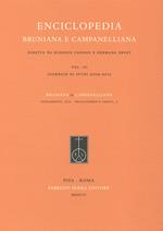 Enciclopedia bruniana e campanelliana. Vol. 3: Giornate di studi 2009-2012.