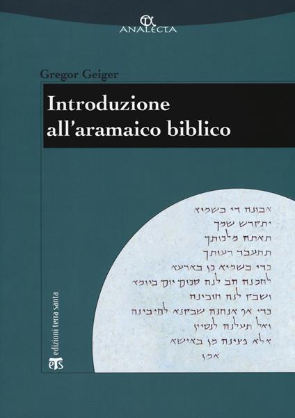 Introduzione all'aramaico biblico - Gregor Geiger - copertina