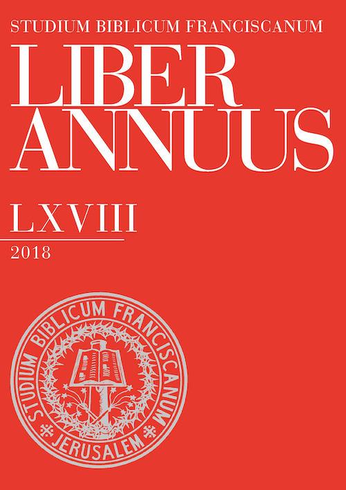 Liber annuus 2018. Ediz. multilingue - copertina