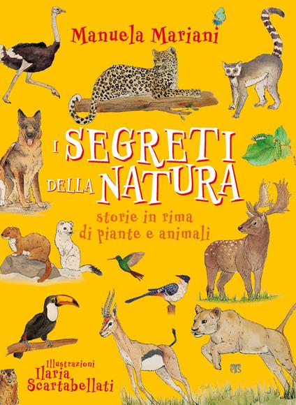 I segreti della natura. Storie in rima di piante e animali. Ediz. ad alta leggibilità - Manuela Mariani - copertina