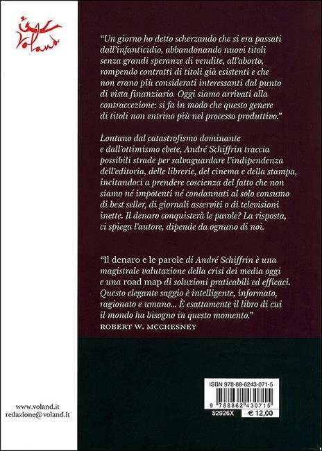 Il denaro e le parole - André Schiffrin - 6