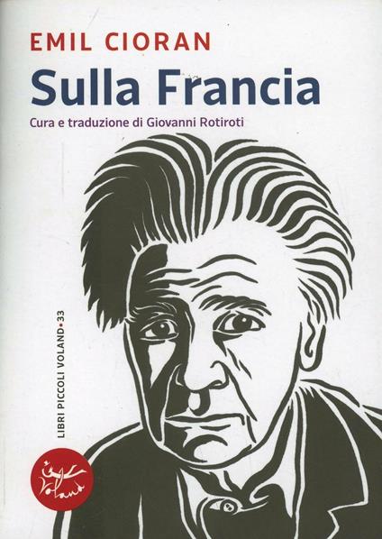 Sulla Francia - Emil M. Cioran - copertina