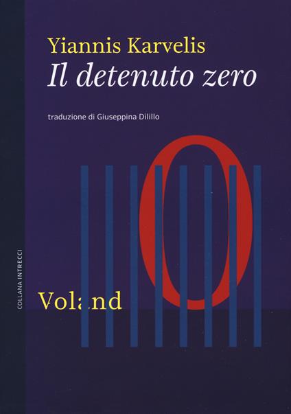 Il detenuto zero - Yiannis Karvelis - copertina