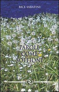 Parole come soffioni - Bice Sabatini - copertina