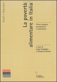 La povertà alimentare in Italia. Prima indagine quantitativa e qualitativa - copertina