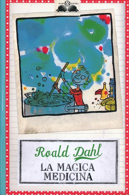 La magica medicina - Roald Dahl - copertina