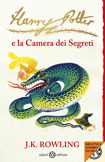 Harry Potter e la camera dei segreti. Vol. 2 - J. K. Rowling - copertina