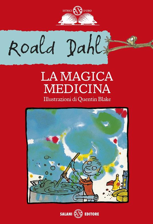 La magica medicina - Roald Dahl - copertina